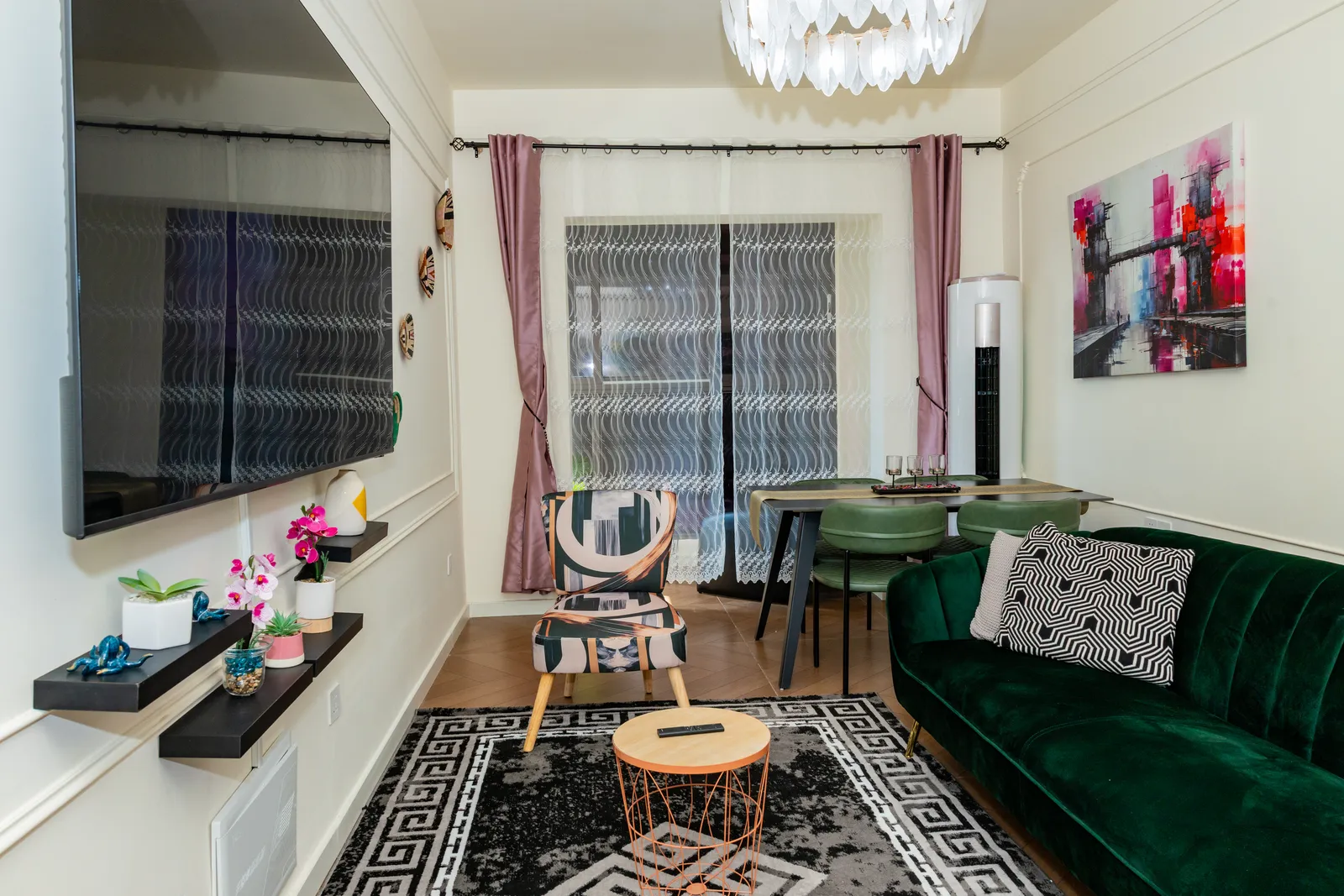 Living room 2 — Furnished apartment in Kipé, Conakry