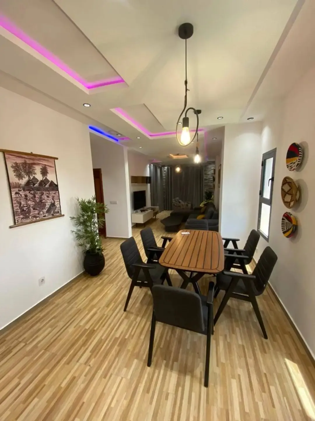 Dining area 2 — Furnished apartment in Kipé, Conakry