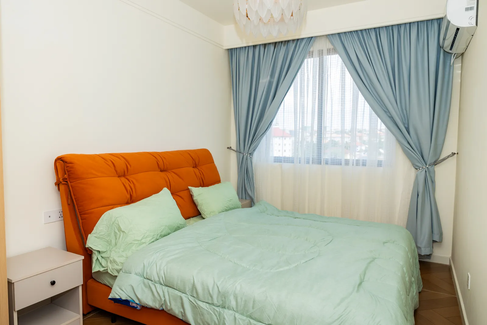 Bedroom — Furnished apartment in Kipé, Conakry