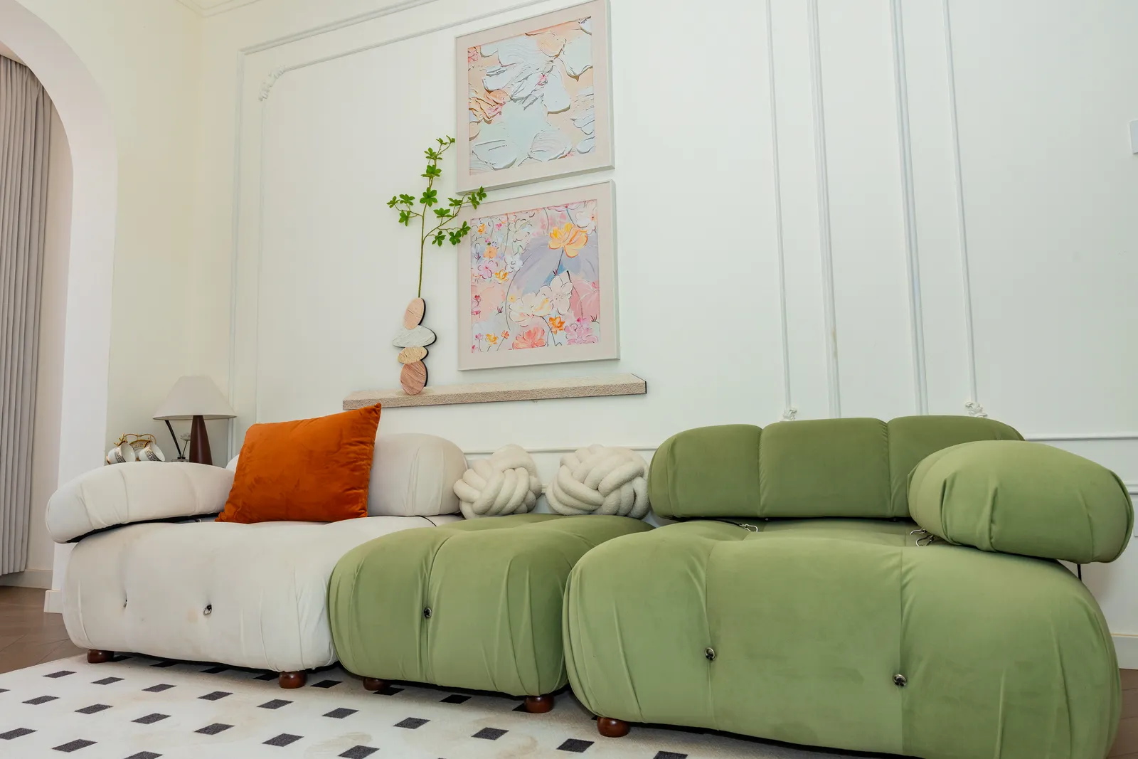 Living room 3 — Furnished apartment in Kipé, Conakry