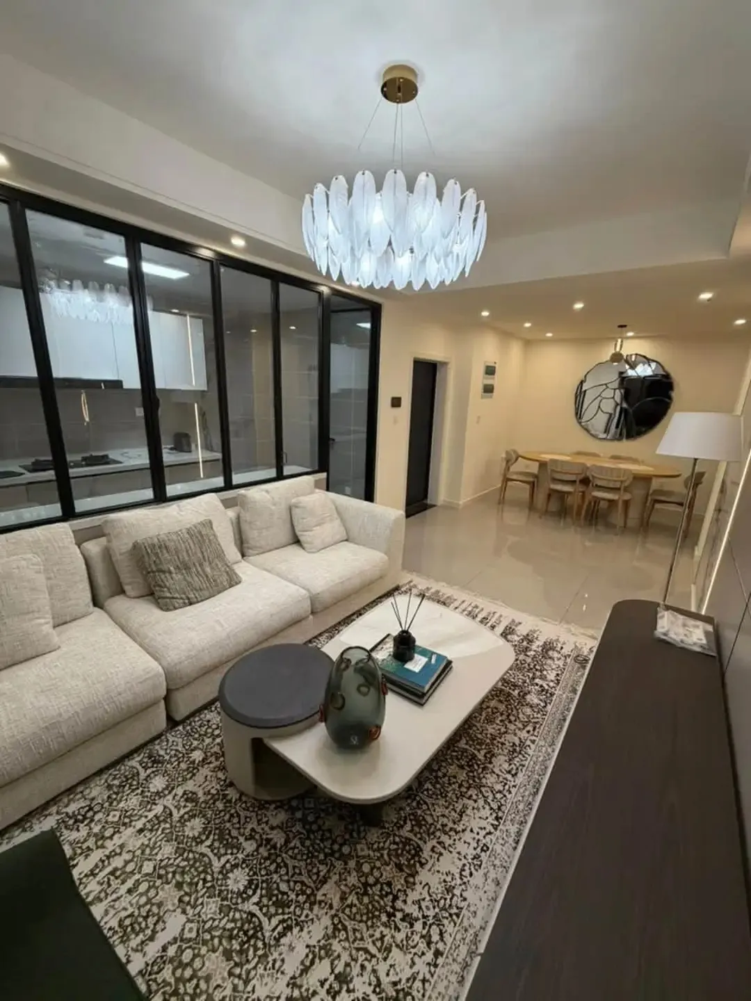 Living room 2 — Furnished apartment in Kipé, Conakry