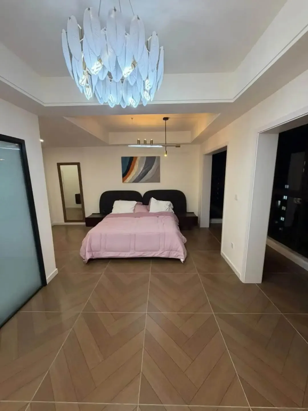 Bedroom — Furnished apartment in Kipé, Conakry