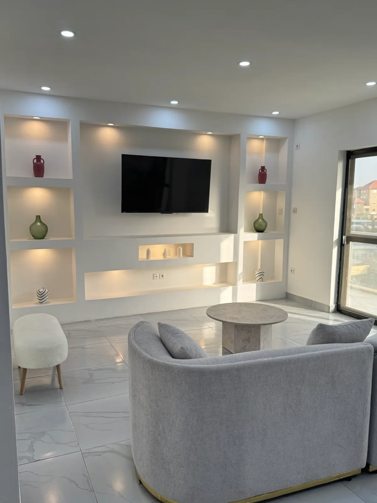 Salon 2 — Appartement meublé à Lambanyi, Conakry