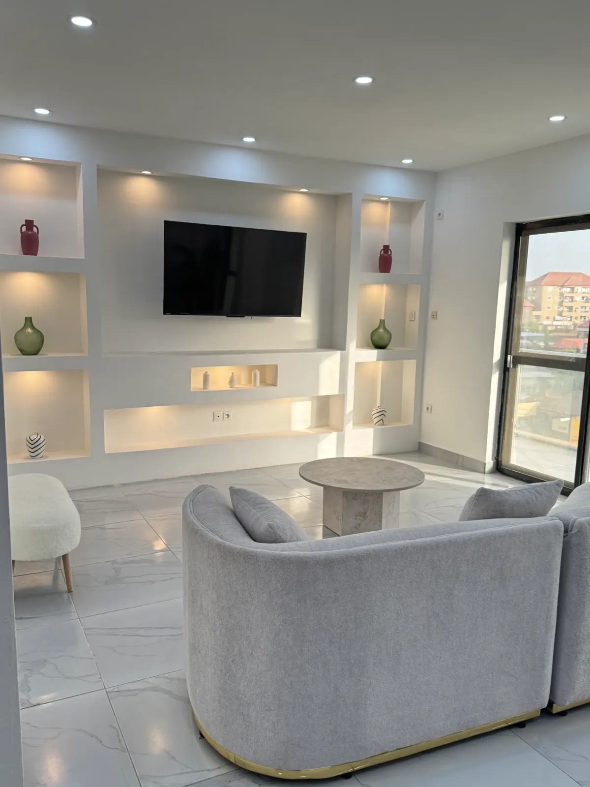 Salon 4 — Appartement meublé à Lambanyi, Conakry