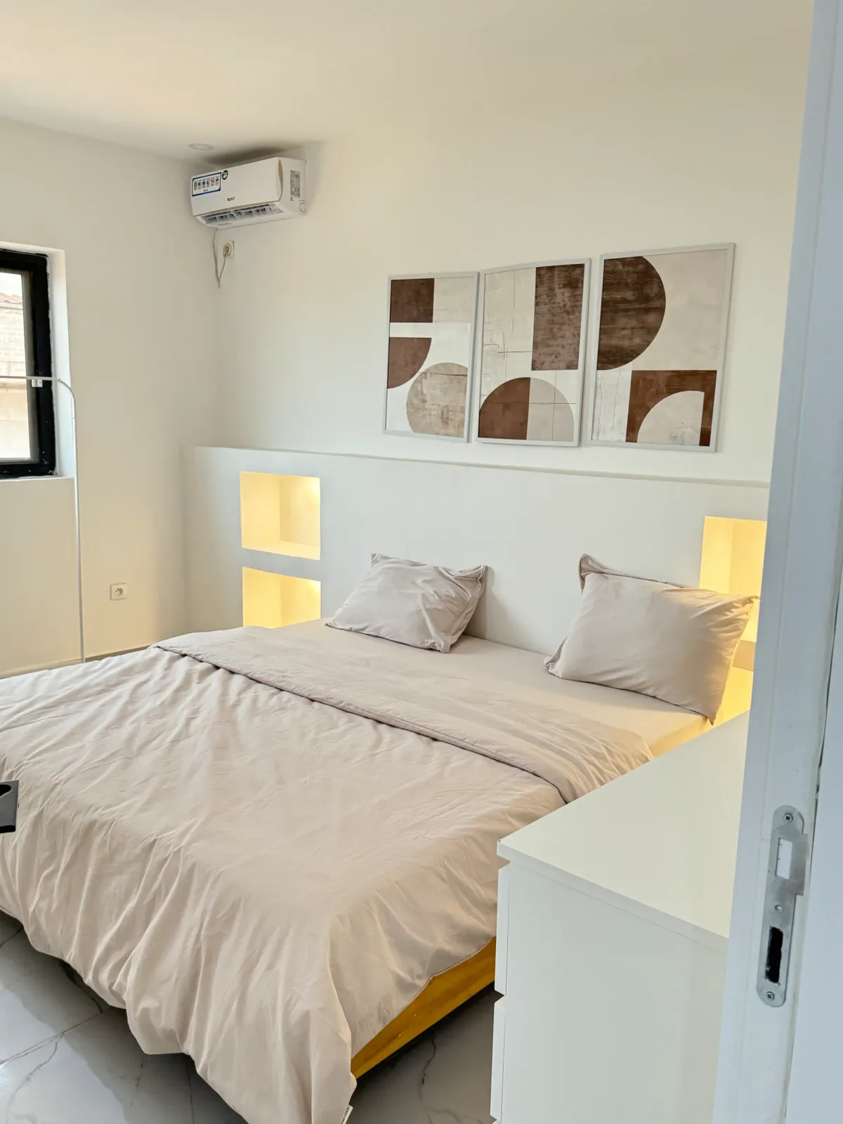 Bedroom — Furnished apartment in Lambanyi, Conakry
