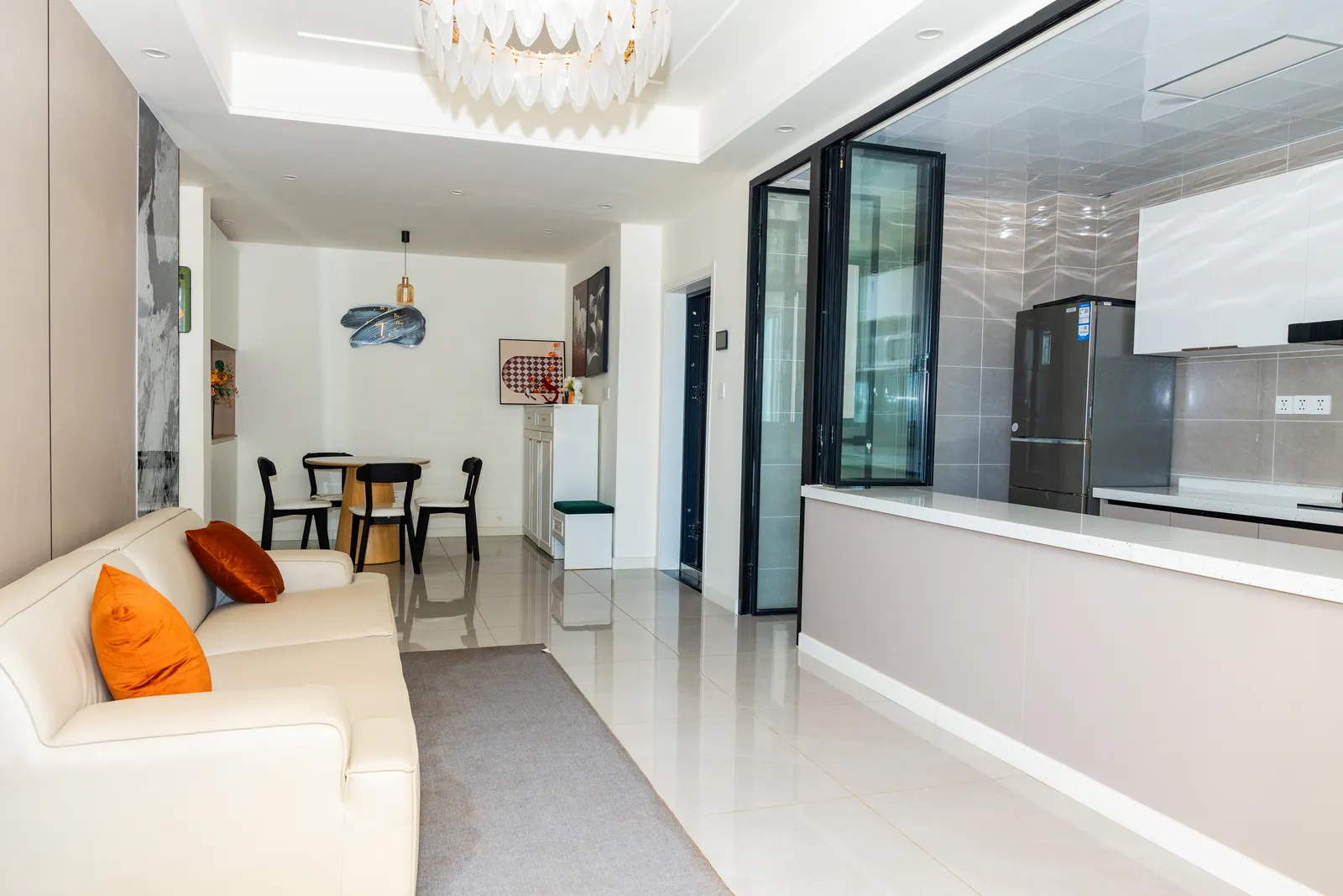 Living room — Furnished apartment in Kipé, Conakry