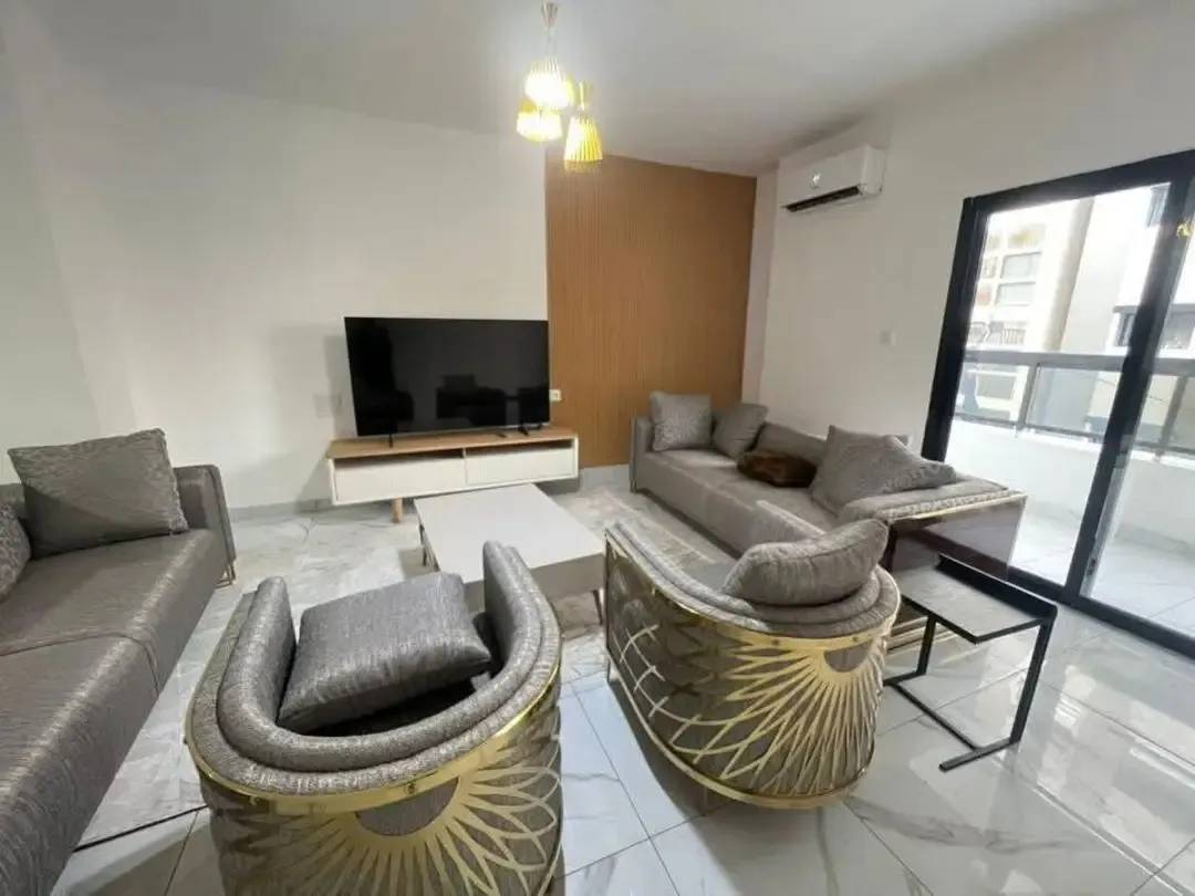 Living room — Furnished apartment in Kaloum, Conakry