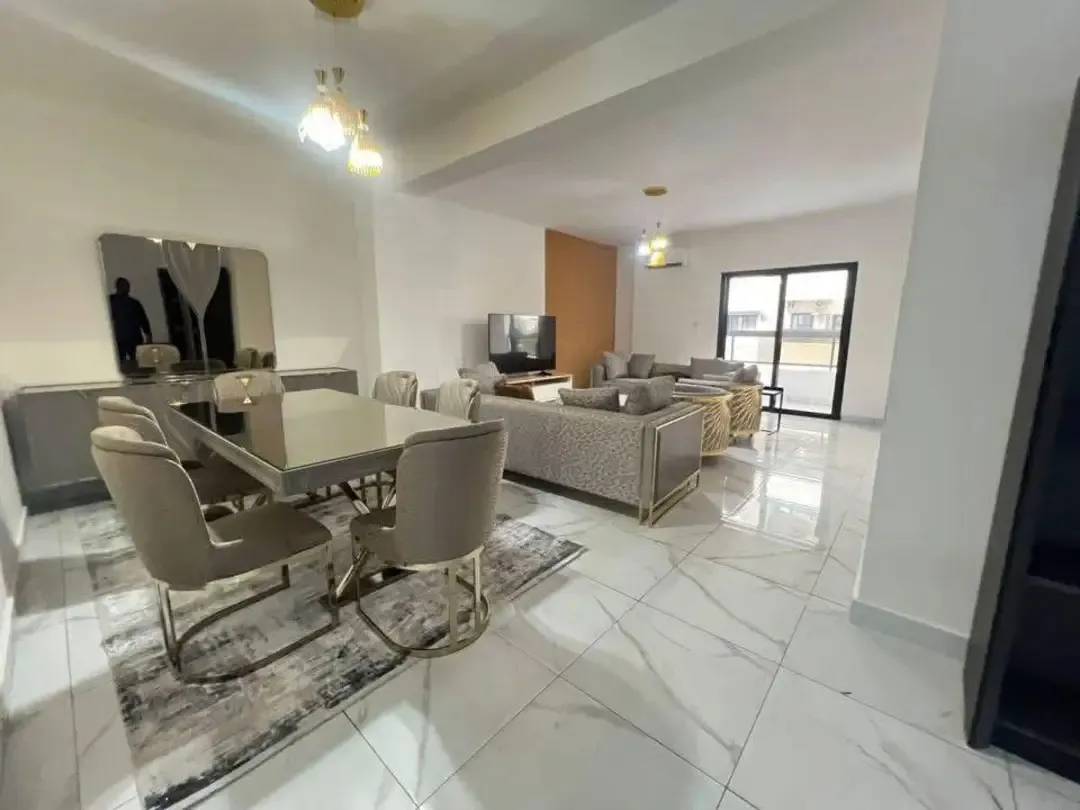 Dining area — Furnished apartment in Kaloum, Conakry