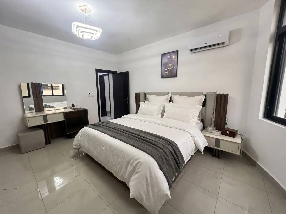 Bedroom — Furnished apartment in Kaloum, Conakry