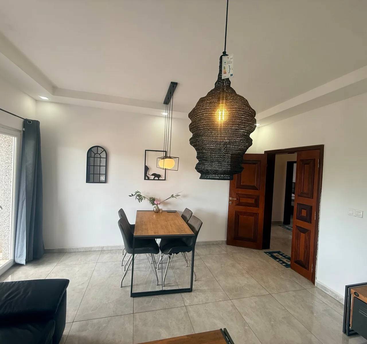 Espace repas — Appartement meublé à Minière, Conakry